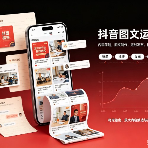 富平抖音图文代运营服务